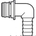 Portagomma 90° Ø mm 19 16.532.26 Osculati