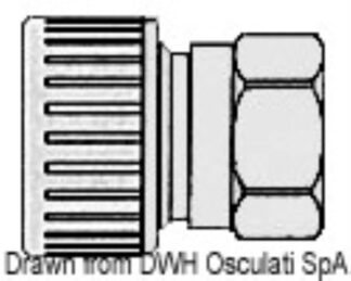 Raccordo 3/4" Hydrofix femmina/femmina 22 mm 17.117.04 Osculati