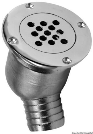 Scarico pozzetto inox Ø 92 17.118.01 Osculati