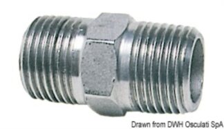 Nipple doppio inox 1" 17.125.04 Osculati
