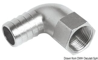 Portagomma femmina 1" x 30 mm 17.194.03 Osculati