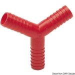 Raccordo nylon a Y mm 14 17.203.14 Osculati