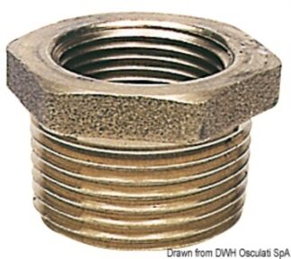 Riduzione ottone maschio/femmina 4" x 3" 17.221.09 Osculati