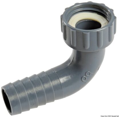 Portagomma 90° femmina 3/4" x 19 mm 17.235.02 Osculati
