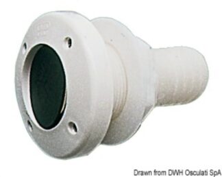 Scarico 1" 1/2 valvola non ritorno e portagomma 17.319.00 Osculati