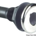 Scarico a mare nylon nero 2" 17.327.07 Osculati