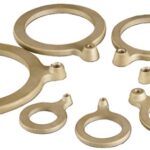 Rondella in ottone 1" 1/4 con attacco cavo massa 17.342.05 Osculati