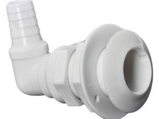 Osculati 17.395.00 Scarico Mare Plastica 90°  1" X 25 Mm