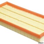 Filtro aria Volvo a pannello 876185 17.498.03 Osculati