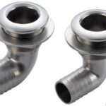 Scarico a mare a gomito 1" 1/2 x 38 mm 17.526.05 Osculati