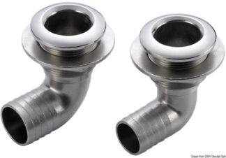 Scarico a mare a gomito 1" 1/2 x 38 mm 17.526.05 Osculati