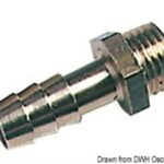 Raccordo per tubo in rame portagomma 8 mm 17.660.02 Osculati