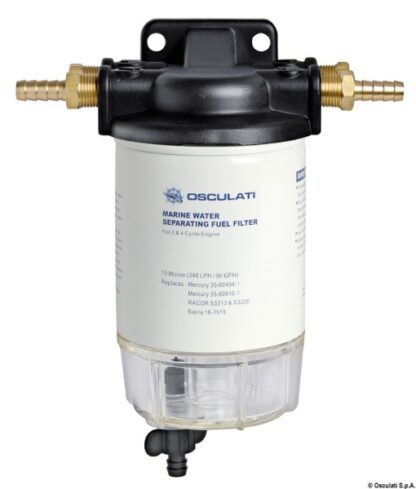 Filtro separatore 192-410 l/h 17.664.00 Osculati