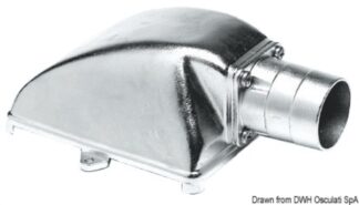 Succhiarola inox Ø 25 mm orizzontale 17.715.25 Osculati
