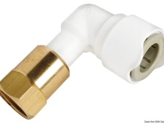 Gomito filetto da 1/2" BSP femmina 17.815.31 Whale