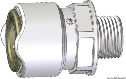 Adattatore 1/2" BSP maschio Whale 17.815.14 Whale