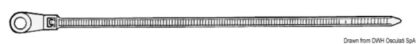 Fascetta nylon 7,8 x 200 mm 18.037.02 0