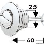 Tappo scarico nylon 25 mm 18.346.10 Osculati