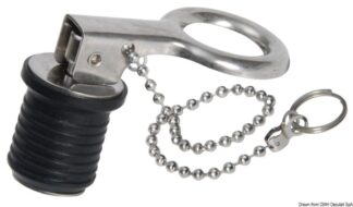 Tappo inox espansione 22 mm con catenella 18.539.01 Osculati