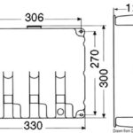 Lavavetri 9,7 l 2 pompe 12 V 19.106.12 Doga