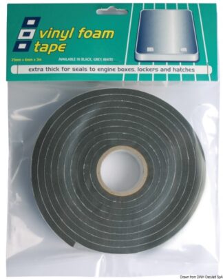 Nastro adesivo PVC oblò 3 x 19 mm 19.114.00 PSP Marine Tapes