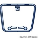 Osculati 19.353.02 Cover Passo Uomo oscuranti tendine ed accessori oblo