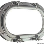 Oblò ovale ottone cromato 265 x 435 mm 19.698.05 0