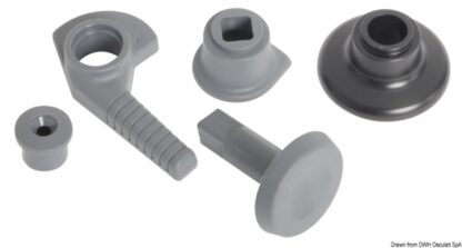 Kit leva di chiusura SX per Lewmar Low Profile 19.910.02 Lewmar