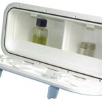 Tasca laterale portaoggetti con divisorio 20.028.02 Osculati