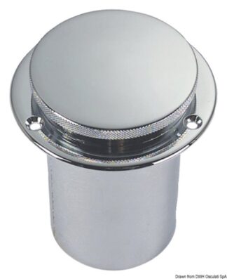 Tappo imbarco carburante in ottone cromato 20.155.00 0