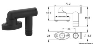 Trappola per sfiato Ø 16 mm 20.251.00 Osculati