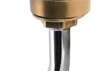 Sfiato ottone cromato 20 mm 90° sinistro 20.285.04 0