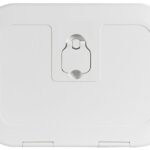 Portello a filo bianco 380 x 280 mm 20.291.00 Osculati