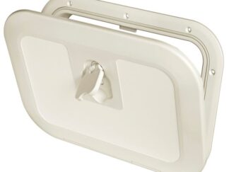 Portello a filo RAL 9001 380 x 280 mm 20.291.40 Osculati