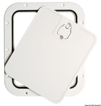 Portello estraibile bianco 305 x 355 mm 20.302.20 Osculati