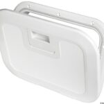 Portello Push Pull bianco 380 x 280 mm 20.303.00 Osculati