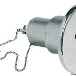 Tappo inox imbarco Fuel 50 mm 20.450.01 Osculati