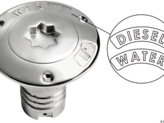 Tappo imbarco inox Waste 38 mm 20.461.09 Osculati