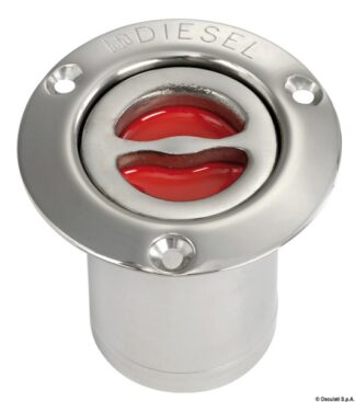Tappo inox imbarco Diesel 80 mm 20.467.03 Osculati
