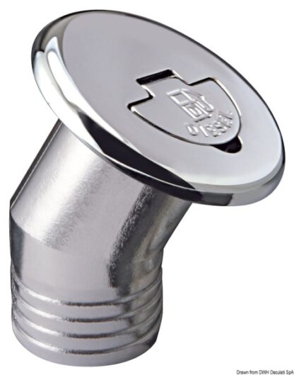 Tappo imbarco ottone 30° fuel 38 20.665.04 Osculati