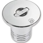 Tappo ottone cromato a filo Diesel 50 mm 20.667.03 0