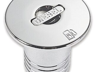 Tappo ottone cromato a filo Diesel 50 mm 20.667.03 0