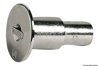 Tappo ottone cromato a filo Fuel 38 mm 20.667.04 0