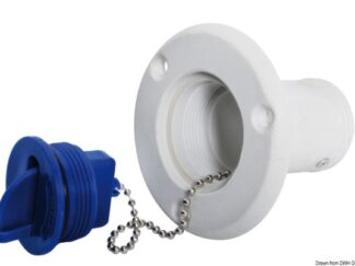 Tappo nylon Water azzurro 38 mm 20.669.05 Osculati