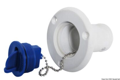 Tappo nylon Water azzurro 38 mm 20.669.05 Osculati