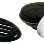 Tromba da incasso ABS con mascherina bianca 21.402.30 Osculati