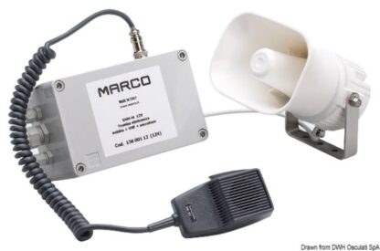 Tromba con fischio 112 dB 24 V 21.427.24 Marco