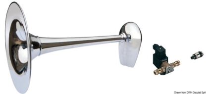 Tromba omologata RINA 24V 20/75 m, cromata 21.441.02 Marco