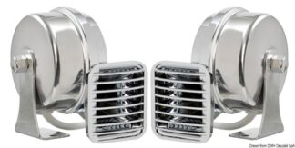 Tromba ABS cromato doppia alta potenza 21.451.42 Osculati