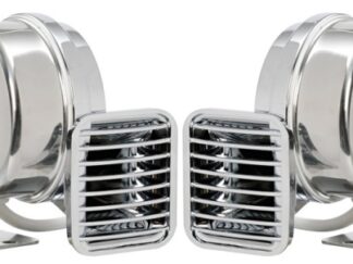 Tromba ABS cromato doppia alta potenza 21.451.42 Osculati